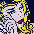 crying girl 1964 Roy Lichtenstein